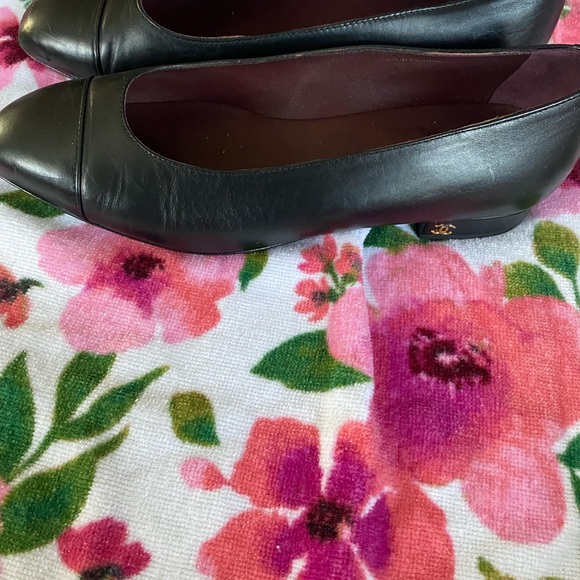 Chanel Uniform Black ballet flats shoes 39 - Picture 7 of 8